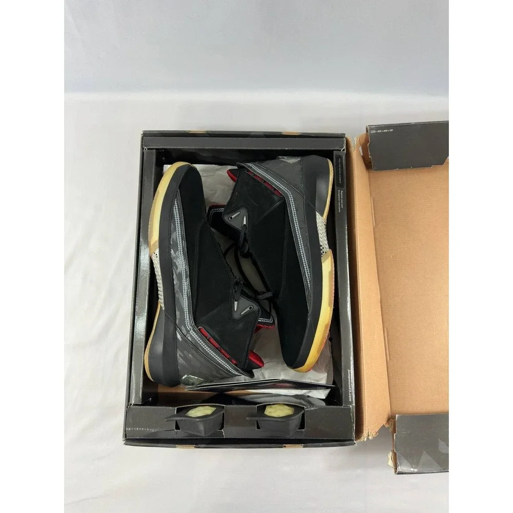 Nike Air Jordan 22 OG 'Black Varsity Red' 2007 Men's 315299-001 Size 12